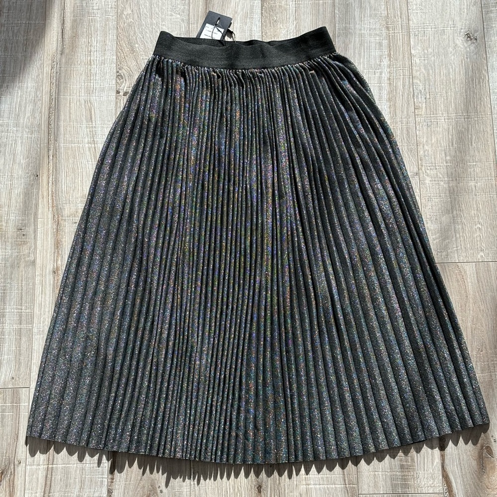 NWT midi sequin skirt